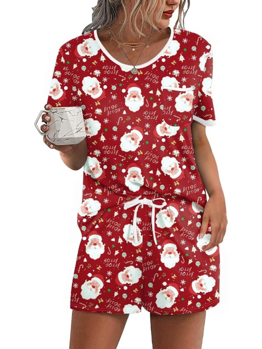 Cozy 2-Piece Women's Pajama Set | Soft Sleepwear with Chest Pocket